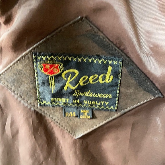 Reed Sportswear Vintage Leather Racer Jacket - Picture 12 of 14